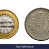 Scarce One Rupee George VI King Emperor 1943 Bombay Mint Silver Coin, British India Uniform Coinage, Collectible. - Image 4