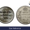 Scarce Half Rupee Edward VII King And Emperor (1905-1910) Silver Coin, British India Uniform Coinage, Collectible. - Image 4