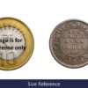One Quarter Anna Edward VII King & Emperor Calcutta Mint (1903-1910) Bronze Coin, British India Uniform Coinage, Collectible. - Image 4