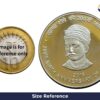 200 Rupees 200th Birth Anniversary of Tatya Tope 2015 Kolkatta Mint Silver Commemorative Coin, Republic India Decimal Series, Gem UNC - Image 4