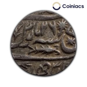One Rupee Shah Alam II RY 26 (1221 AH 1806 CE) Banaras mint Silver Old Coin, Princely State of Awadh, Collectible