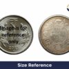 Half Rupee George V King Emperor 1912-36 Silver Coin, British India Uniform Coinage, Old Historic Coin. XF Grade - COINIACS - Image 4