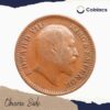 1/2 Pice Edward VII 1906 CE Copper coin, British India Uniform Coinage, Collectible - Image 2