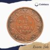 1/2 Pice Edward VII 1906 CE Copper coin, British India Uniform Coinage, Collectible - Image 3