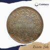 One Rupee Victoria Queen Crowned 1862 CE '6' Dots Variety Silver coin, British India Uniform Coinage, Collectible - Image 3