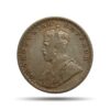 Rare One Rupee George V 1911 CE (Pig Rupee) Silver coin, British India Uniform Coinage, Collectible