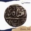 One Rupee Alamgir II 1760-1766 CE Silver coin, Princely State of Mewar, Collectible - Image 3