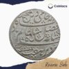 One Rupee Shah Alam II 1817-1831 CE Farrukhabad mint Silver coin, Bengal Presidency, UNC - Image 3