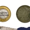 One Rupee Mir Usman Ali Khan (1360-1365 AH 1941-1946 CE) Silver old coin (Note :Usman Ali Type 3), Princely State of Hyderabad, Collectible - Image 4