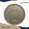 1 Rupee Mir Usman Ali Khan 1330 AH RY 1  (1911-1912 CE) Silver old coin (Note: Usman Ali Type 1), Princely State of Hyderabad, Collectible - Image 2