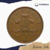 2 Pence Elizabeth II (1971-81) Royal Mint Bronze Foreign Coin, United Kingdom, Collectible - Image 3