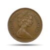 2 Pence Elizabeth II (1971-81) Royal Mint Bronze Foreign Coin, United Kingdom, Collectible