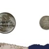 Two Annas Victoria Queen Divided Legend 1841 CE Silver Coin, British India Uniform Coinage, Collectible - Image 4
