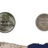 1/4 Rupee Victoria Empress 1891 CE Silver coin, British India Uniform Coinage, Fine - Image 4