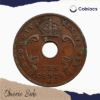 10 Cents George VI 1952 CE Bronze coin, East Africa, Collectible - Image 2