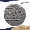One Rupee Muhammad Shah RY 23 (Reign 1719 - 1748 CE) Silver coin, Princely State of Awadh, Collectible - Image 3