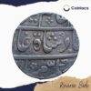One Rupee Shuja-ud-Daula in the name of Alamgir II RY - Ahad (1) (Reign 1754-1775 CE) Muhammadabad Banaras Mint Silver Coin, Princely State of Awadh, Collectible - Image 3