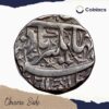 One Rupee Jahangir (Reign 1605-1627 CE) Ahmadnagar mint Silver coin, Mughal Empire, Collectible - Image 2