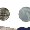 10 Paise World Food Day 1981 Aluminium Commemorative Coin, Republic India Decimal Series, Collectible. - Image 4