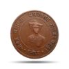 Half Anna Yashwant Rao II 1992 VS 1935 CE Copper Coin, Princely State of Indore, Collectible