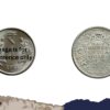 Half Rupee George VI King Emperor 1939 Calcutta Mint Silver Coin, British India Uniform Coinage, UNC - Image 4