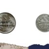 Rare 1/4 Rupee William IIII 1835 'F' Incuse Calcutta Mint Silver Old Coin, British India Uniform Coinage, Collectible. - Image 4
