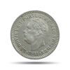 Oitavo De Rupia (1/8 Rupia) Luiz I 1881 CE Silver Coin, Portuguese India (India Portugueza), XF+
