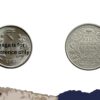 Half Rupee George V King Emperor 1936 Calcutta Mint Silver Coin, British India Uniform Coinage, UNC - Image 4