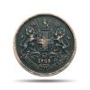 1/12 Anna East India Company Key Date 1848 Copper Coin, British India Uniform Coinage, Collectable