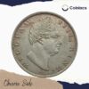 One Rupee William IIII 1835 'F' Incuse Silver Coin, British India Uniform Coinage, XF - Image 2