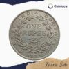 One Rupee William IIII 1835 'F' Incuse Silver Coin, British India Uniform Coinage, XF - Image 3