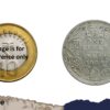 One Rupee Victoria Empress 1888 Bombay Mint Silver Coin, British India Uniform Coinage, Collectable - Image 4