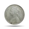 One Rupee Victoria Empress 1888 Bombay Mint Silver Coin, British India Uniform Coinage, Collectable