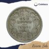 One Rupee Victoria Empress 1891 'C' Incuse Calcutta Mint Silver Coin, British India Uniform Coinage, Collectable - Image 3
