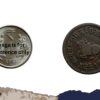 Paw Anna (1/4 Anna) Shivaji Rao (Depicting Bull) 1945 VS 1888 CE Copper Coin, Princely State of Indore, Collectible. - Image 4