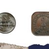 1 Cent George V King Emperor of India 1920 CE Calcutta Mint Bronze Coin, Straits Settlements, Collectible. - Image 4