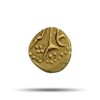 1/2 Fanam Alamgir II Gold Historic Old Coin, Mughal Empire, Collectible