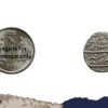 Half Rupee Aurangzeb RY 26 1094 AH (1682-83 CE) Surat Mint Silver coin, Mughal Empire, Collectible - Image 4