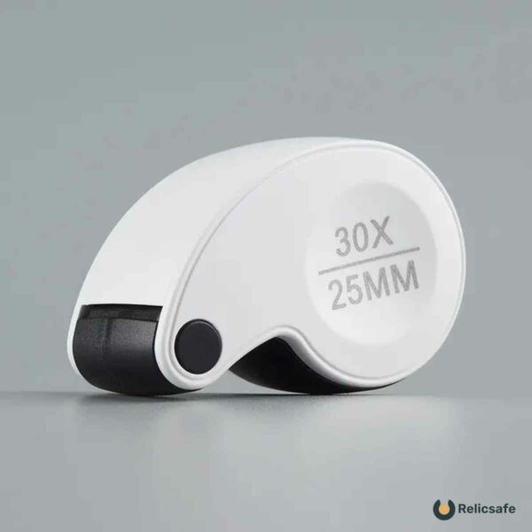 30X Magnification Eye Loupe for Coins & Numismatists With LED (Battery not included) - Image 3