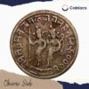 Temple Token depicting Ram Darbar Nickel - Image 2