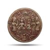 Temple Token depicting Ram Darbar Nickel