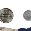 Two Annas Victoria Empress 1890 'B' Incuse Bombay Mint Silver Coin, British India Uniform Coinage, Collectible. - Image 4