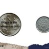 Two Annas Victoria Queen Divided Legend 1841 CE (With Sherif) 9 Berries (5L + 4R) Silver Coin, British India Uniform Coinage, Collectible - Image 4