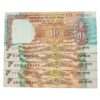 NOTAPHILY Rare Authentic Vintage Set of UNC 10 Rupees Shalimar Garden Issue (5 Pieces SET), Uncirculated Condition. - Image 5