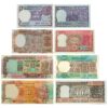 NOTAPHILY Rare Authentic Vintage Set of 1,2,5,10 Rupees (8 Pieces SET) in UNC Condition - Image 4