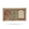 NOTAPHILY Scarce 2 Rupees (1962) Half Tiger Governor P. C. Bhattacharya Plain Inset, A-57 Prefix, Republic India Bank Note, (B5) XF. - Image 3