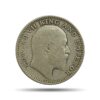 Scarce Half Rupee Edward VII 1907 Calcutta Mint Silver Coin, British India Uniform Coinage, Collectible.