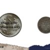 Two Annas Victoria Queen 1862 Silver Coin, British India Uniform Coinage, Collectible - Image 3