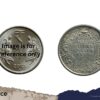 Scarce Mature Head Half Rupee George VI King Emperor 1939 Calcutta Mint (Head Type II) Silver Coin, British India Uniform Coinage, Collectible. - Image 4