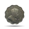 Scarce 1 Anna Edward VII King & Emperor 1907 Bombay Mint Copper-Nickel Coin, British India Uniform Coinage, Collectible.